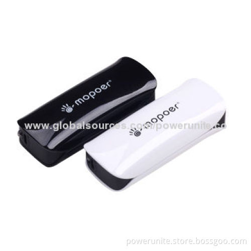 2,600mAh mobile battery charger, portable power bank with samsung bells